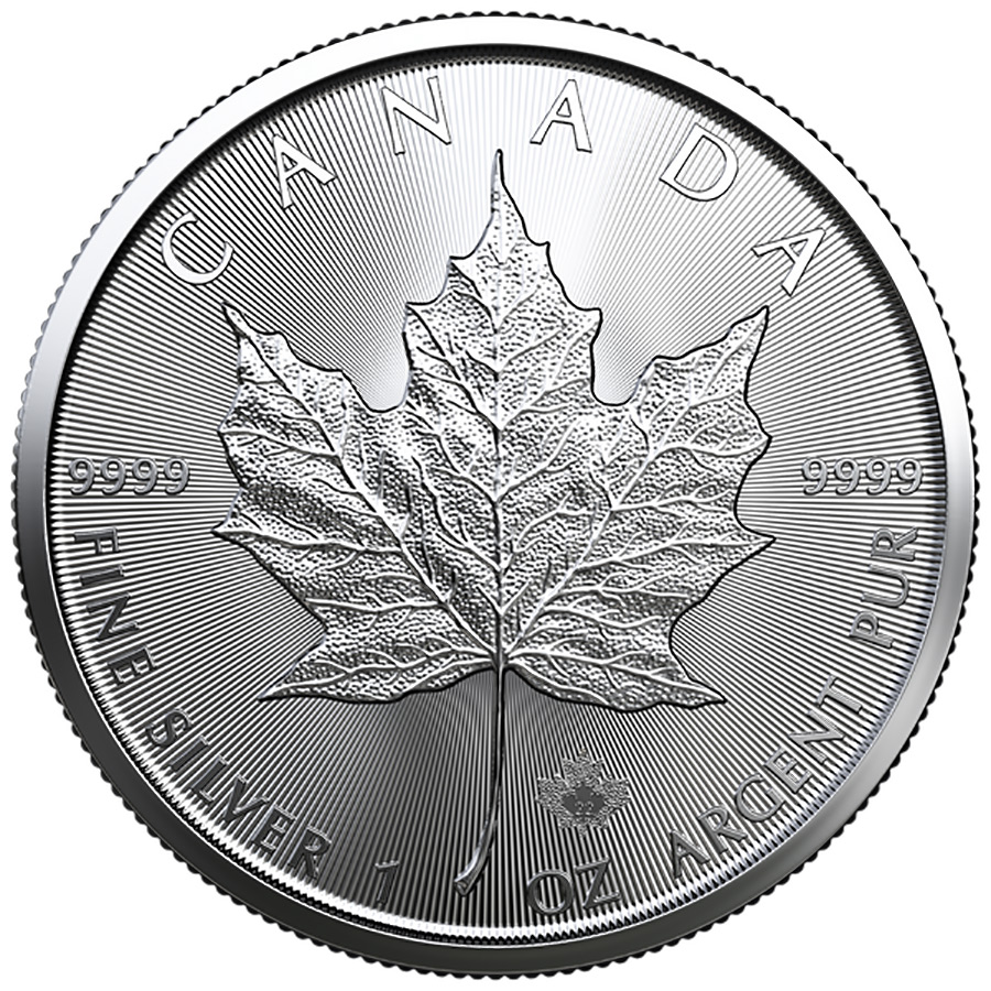 1 oz Silver Canadian Maple Leaf Coin